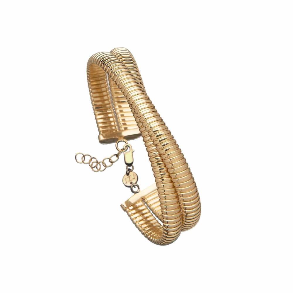 NEW JENNIFER ZEUNER women's mattea bracelet in gold